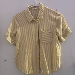 Striped Yellow Women’s Shirt